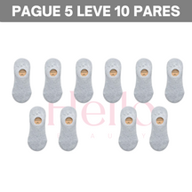 [PAGUE 5 LEVE 10]  MEIAS INVISIFIT - [ANTI SUOR E ANTI ODOR] [FRETE GRÁTIS SÓ HOJE]