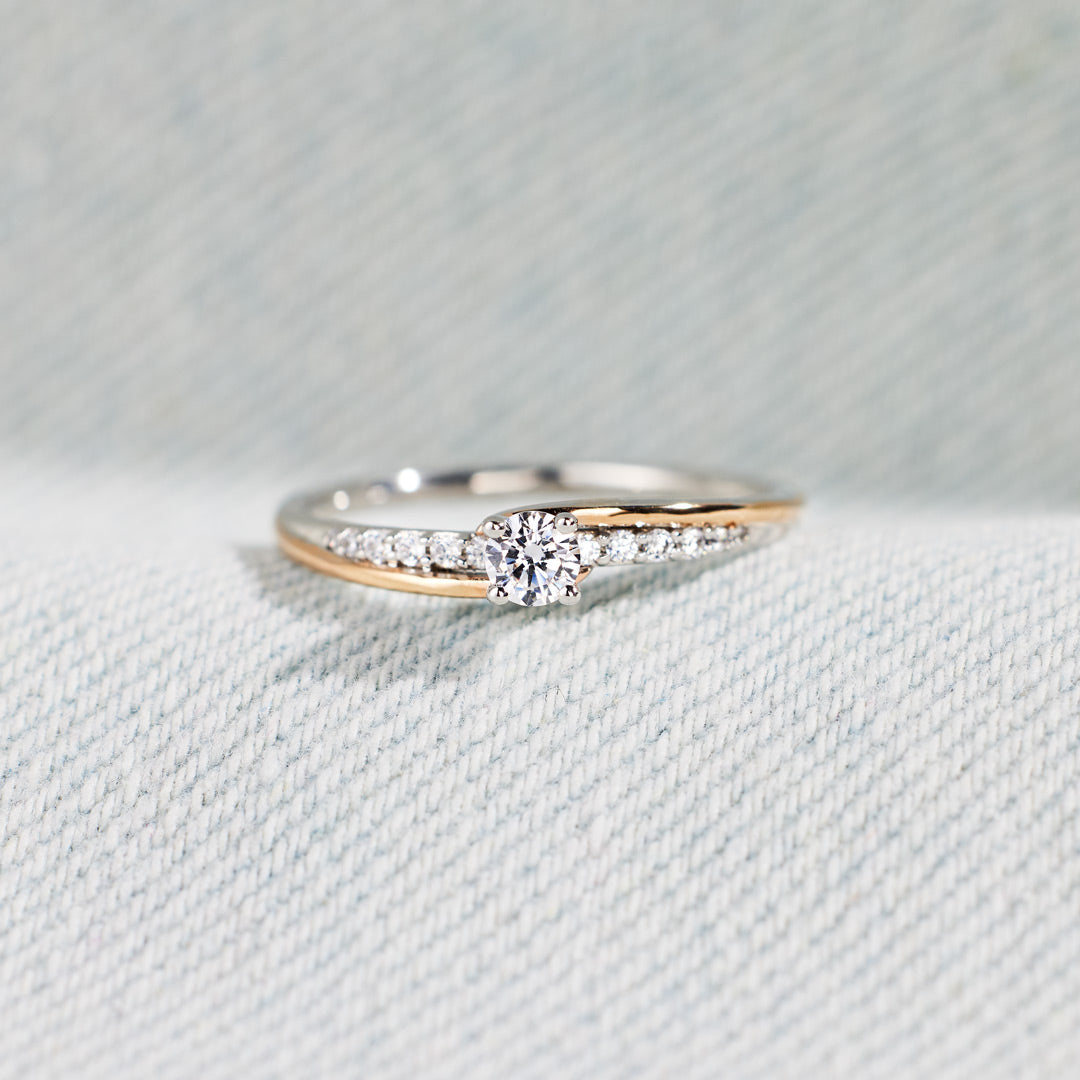 Always With You Round-Cut Accent Ring