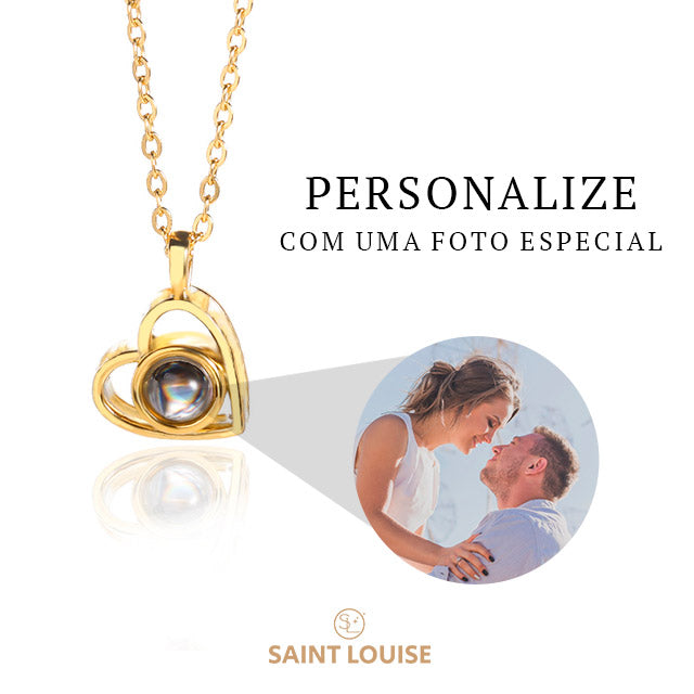 Colar Amor Eterno Foto Personalizável - Promoção Especial + Frete Grátis