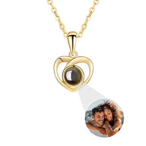 Colar com foto personalizada & Rosa Eterna