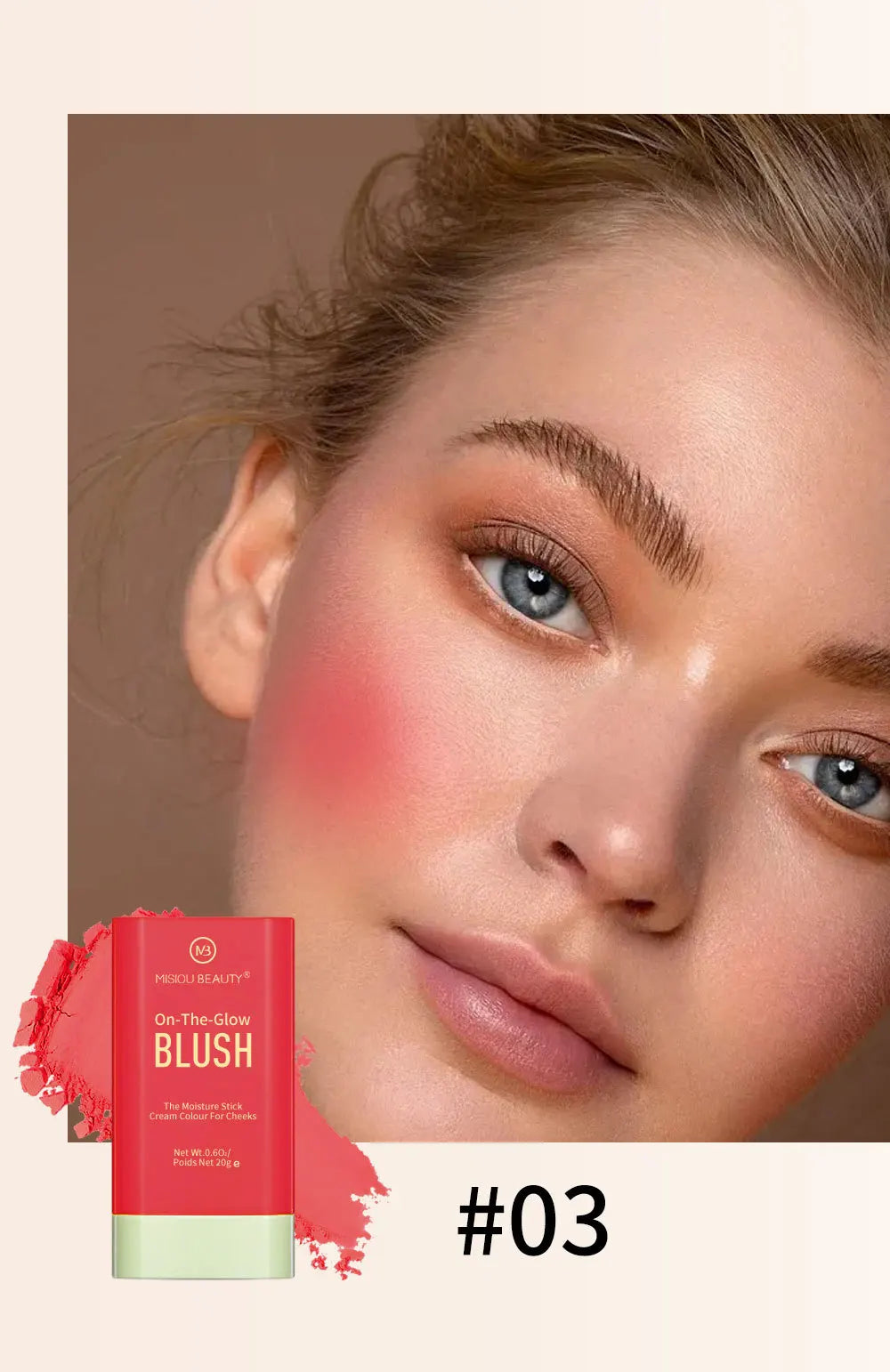 Blush 3D - 3 em 1  (SOMBRA - BLUSH - BATOM) - LANÇAMENTO - ÚLTIMA SEMANA DE ENVIO GRÁTIS