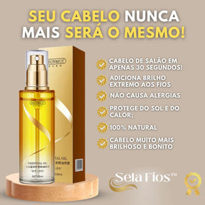 Divino Spray de Cabelo SelaFios™ 10 em 1