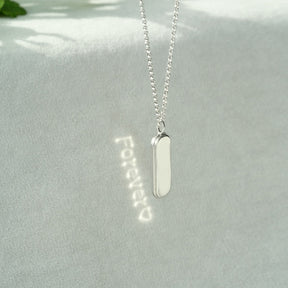 Forever Projection Bar Necklace