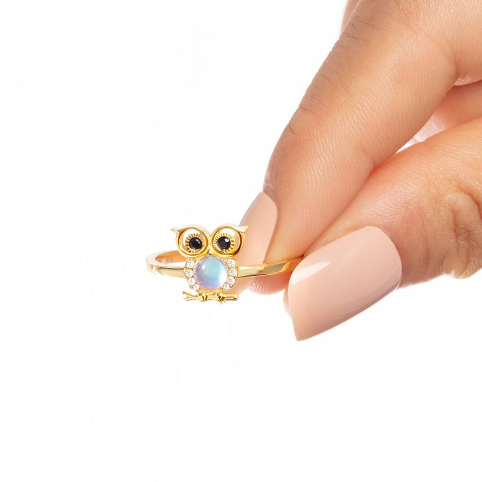 You And Me Owl-Ways Owl Ring