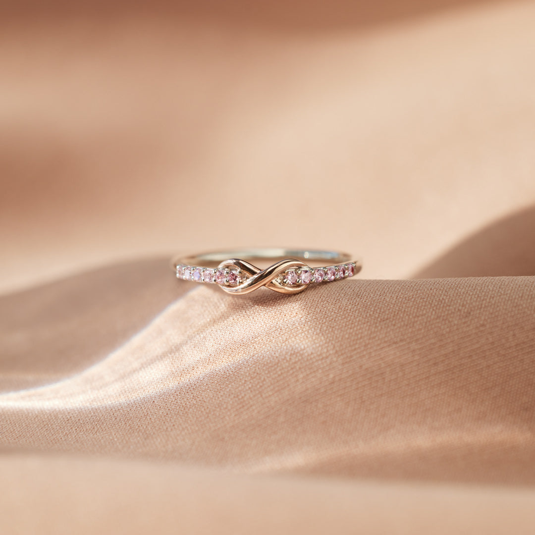 Valentine's Day Daughter Infinity Ring