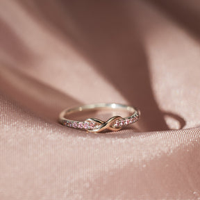 Valentine's Day Daughter Infinity Ring